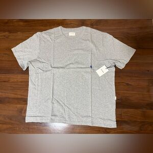 Aime Leon Dore ALD Monogram Pocket Tee Size XL in “silver mix” Cotton T-Shirt